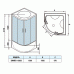 Душевая кабина WeltWasser  WW500 EMMER 15055-2 150х150х217 см