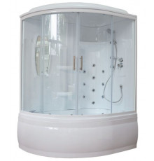 Душевая кабина Royal Bath RB 150ALP-T 150х100 см, с прозрачными стеклами, правосторонняя