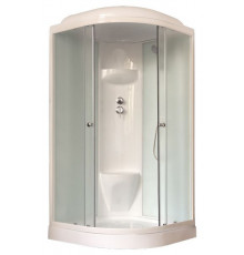 Душевая кабина Royal Bath RB 90HK6-WC 90х90 см, с матовыми стеклами