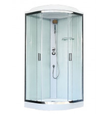 Душевая кабина Royal Bath RB 90HK5-WT-CH 90х90 см, с прозрачными стеклами