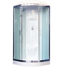 Душевая кабина Royal Bath RB 100HK6-WT-CH 100х100 см, с прозрачными стеклами