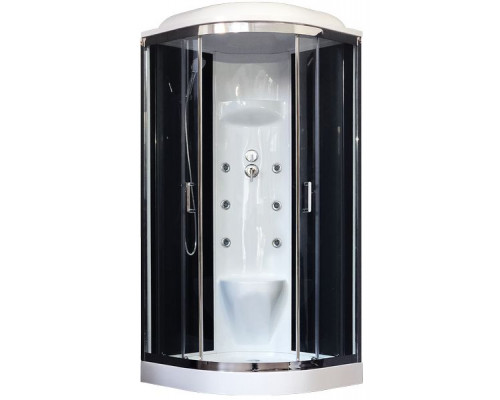 Душевая кабина Royal Bath RB 90HK7-BT-CH 90х90 см, с прозрачными стеклами