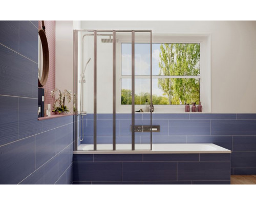 Шторка для ванны Ambassador Bath Screens 16041111L 100 см