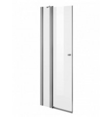 W51G-E4D6-200-CT Дверь в нишу Inspire S, с неподвижным элементом, 1000х2000, профиль хром, стекло пр