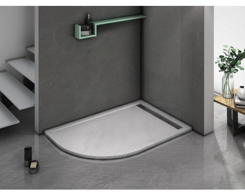 Душевой поддон WeltWasser WW TRR12090 STONE-WT R 120х90 см белый с сифоном