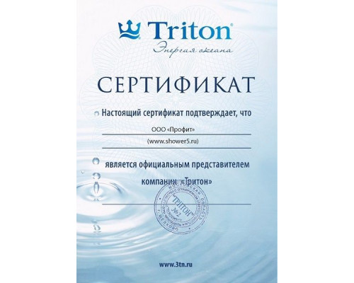 Душевой уголок Triton Стандарт-А Узоры 90х90