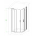 Душевой уголок Royal Bath RB HKD-C 90х90 см, с матовыми стеклами